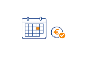 Termin wählen & Geld erhalten